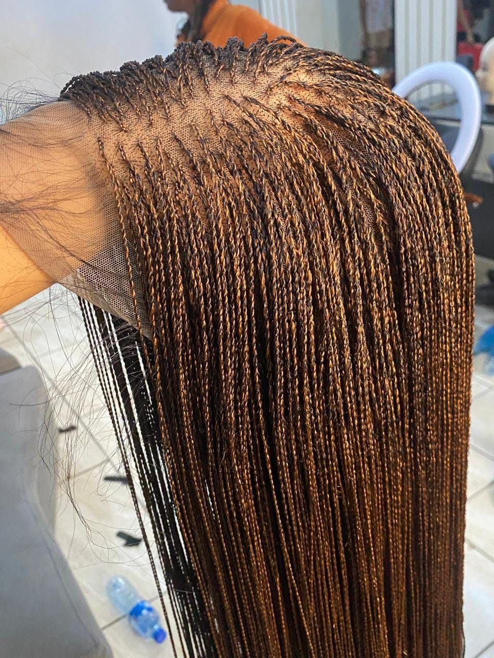 micro twist braided wig