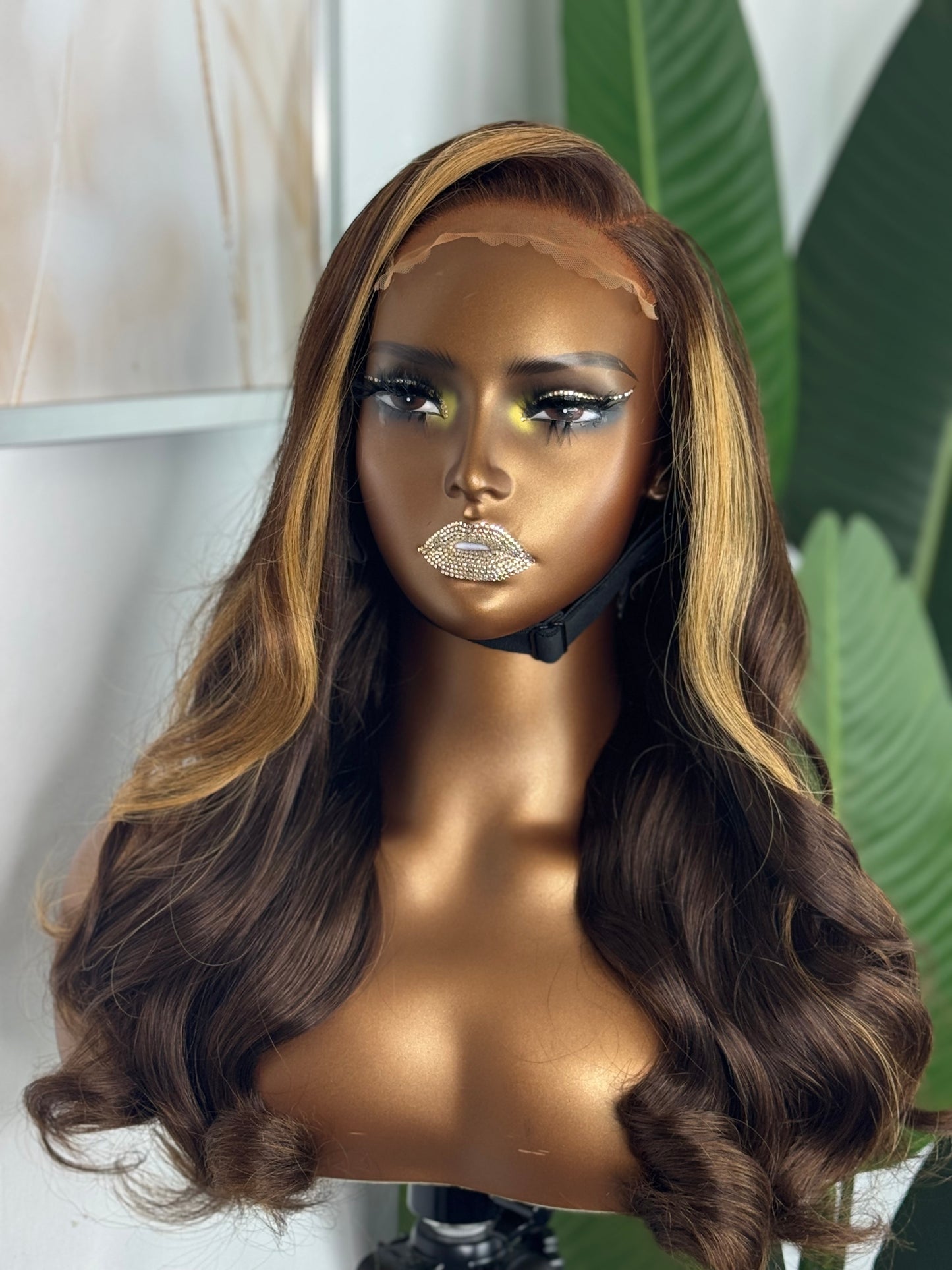 5*5 sdd birthmark wavy top quality virgin 100% human