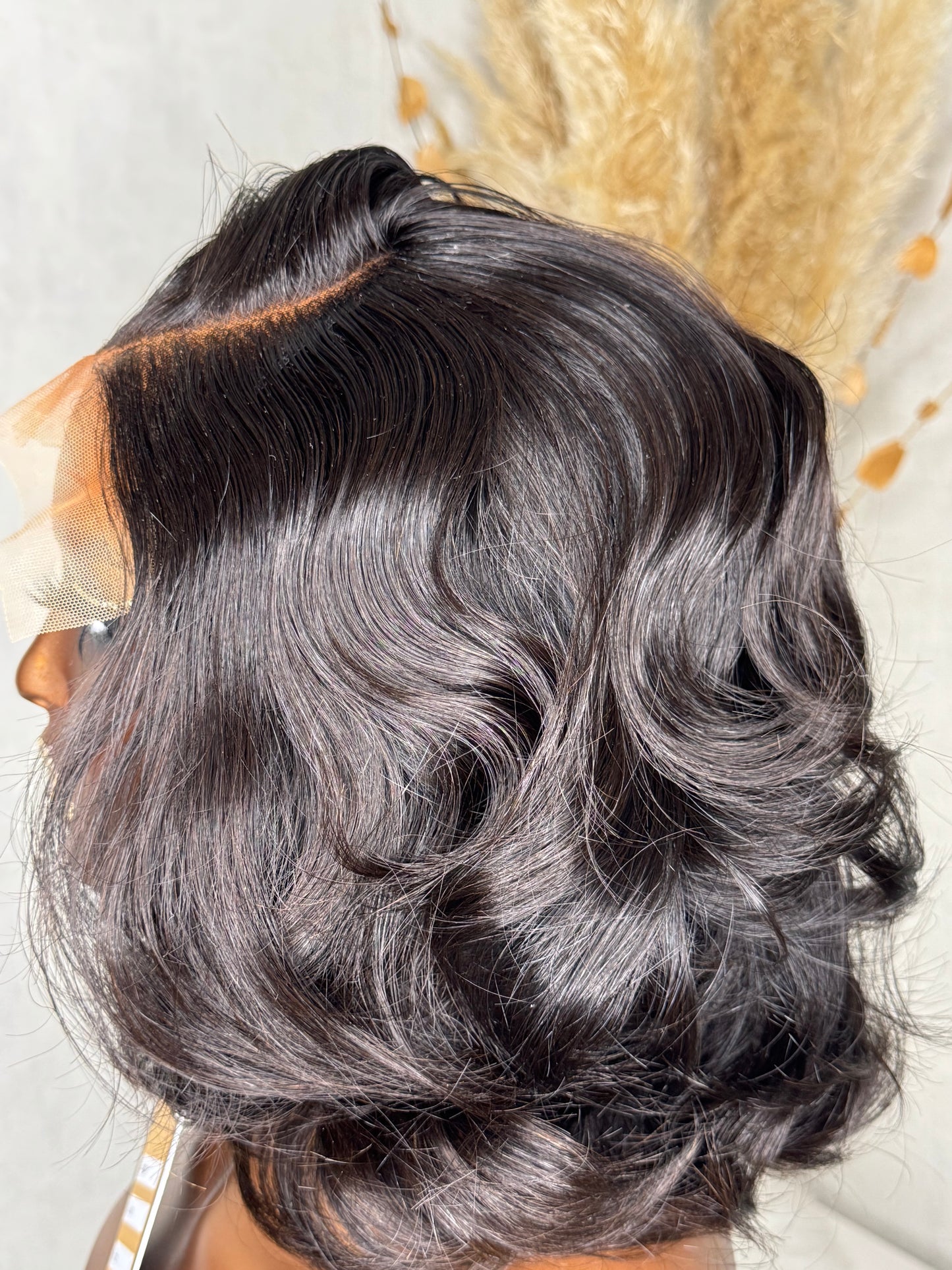 5*5 closure virgin hair wig