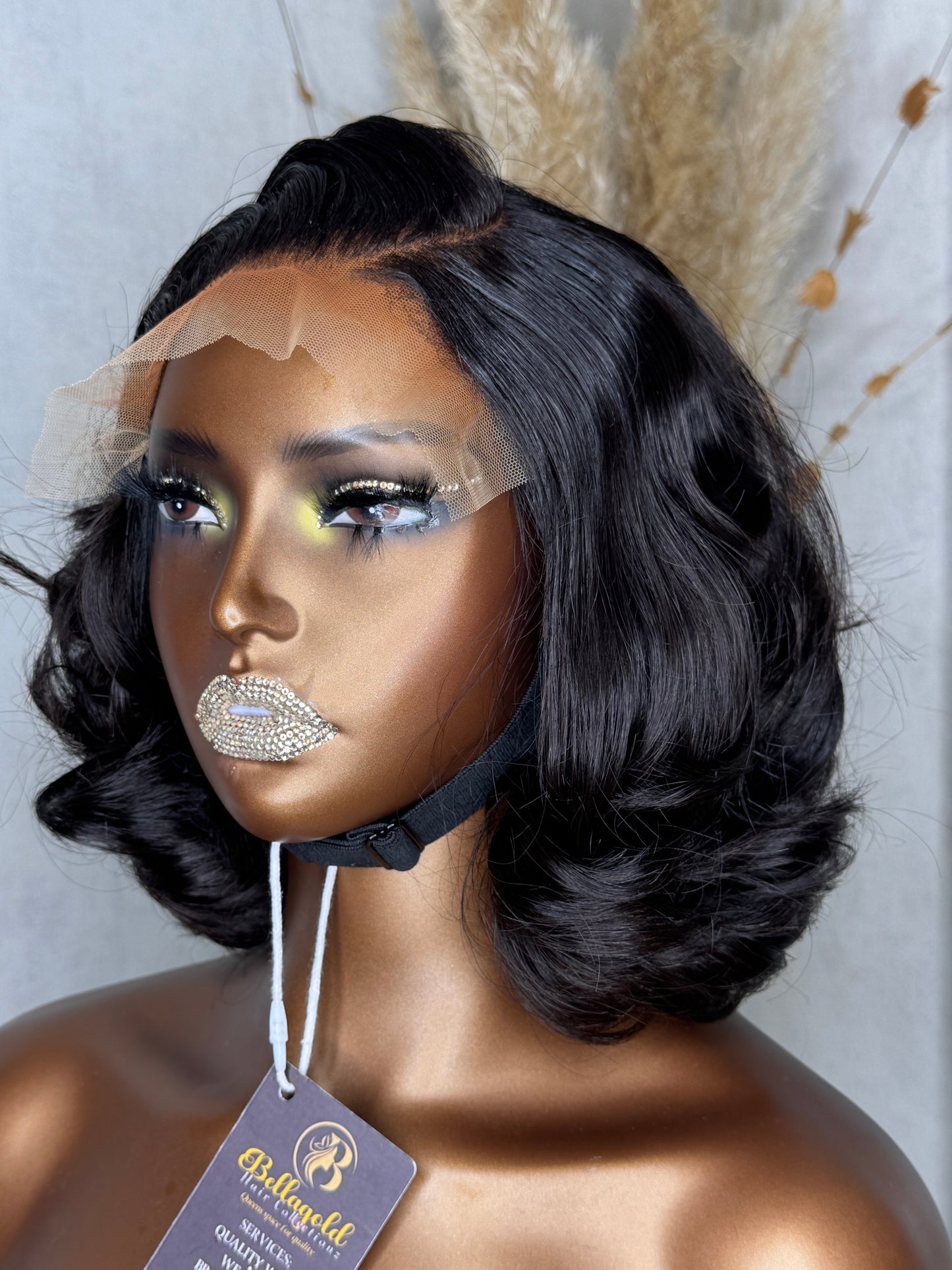5*5 closure virgin hair wig