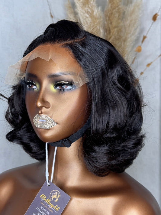 5*5 closure virgin hair wig